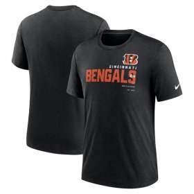 Cheap Men\'s Cincinnati Bengals Black 2024 Fan Limited T-Shirt