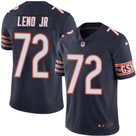 Wholesale Cheap Nike Bears #72 Charles Leno Jr Navy Blue Team Color Men\'s Stitched NFL Vapor Untouchable Limited Jersey