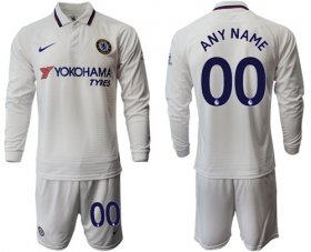 Wholesale Cheap Chelsea Personalized Away Long Sleeves Soccer Club Jersey