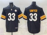 Men's Pittsburgh Steelers #33 Jack Sawyer Black 2025 Vapor Limited Football Stitched Jersey Cheap Wholesale