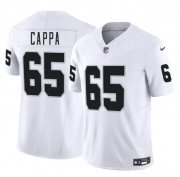Men's Las Vegas Raiders #65 Alex Cappa White 2025 F.U.S.E. Vapor Football Stitched Jersey Cheap