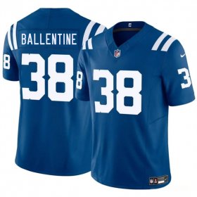 Men\'s Indianapolis Colts #38 Corey Ballentine Blue 2025 F.U.S.E. Vapor Limited Football Stitched Jersey Cheap