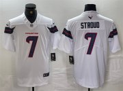 Cheap Men's Houston Texans #7 C.J. Stroud White Vapor Untouchable Football Stitched Jersey