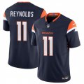 Cheap Men's Denver Broncos #11 Josh Reynolds Navy 2024 F.U.S.E. Alternate Vapor Limited Football Stitched Jersey