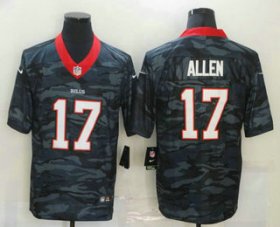 Wholesale Cheap Men\'s Buffalo Bills #17 Josh Allen 2020 Camo Limited Stitched Nike NFL Jersey