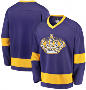 Men's Los Angeles Kings Custom Purple Adidas Jersey Cheap