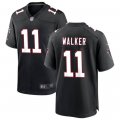 Cheap Men's Atlanta Falcons #11 Jalon Walker Black Football Stitched Game Jersey