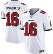 Men's Tampa Bay Buccaneers #16 Teddy Bridgewater White Vapor Limited Football Stitched Jersey Cheap Wholesale