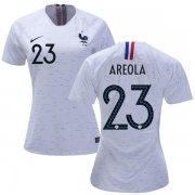 Wholesale Cheap Women's France #23 Areola Away Soccer Country Jersey