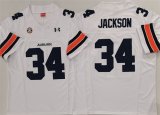 Cheap Men's Auburn Tigers #34 Bo Jackson White 2024 F.U.S.E. Limited Stitched Jersey