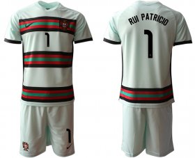 Wholesale Cheap Men 2021 European Cup Portugal away grey 1 Soccer Jersey