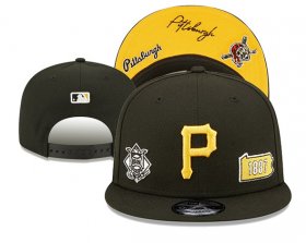 Cheap Pittsburgh Pirates 2025 Stitched Snapback Hats 0043
