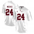 Wholesale Cheap Stanford Cardinal 24 Quenton Meeks White College Football Jersey