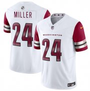 Men's Washington Commanders #24 Von Miller White 2025 F.U.S.E. Vapor Limited Football Stitched Jersey Cheap Wholesale