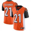 Wholesale Cheap Nike Bengals #21 Mackensie Alexander Orange Alternate Youth Stitched NFL Vapor Untouchable Limited Jersey