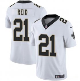 Men\'s New Orleans Saints #21 Justin Reid White 2025 Vapor Limited Football Stitched Jersey Cheap