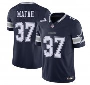 Men's Dallas Cowboys #37 Phil Mafah Navy 2025 F.U.S.E Draft Vapor Untouchable Limited Football Stitched Jersey
