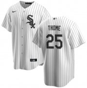 Men's Chicago White Sox #25 Jim Thome White Cool Base Stitched Baseball Jersey Cheap Wholesale