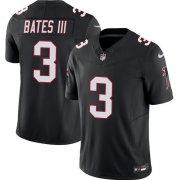 Cheap Men's Atlanta Falcons #3 Jessie Bates lll Black 2025 Draft F.U.S.E. Vapor Untouchable Limited Football Stitched Jersey