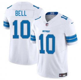 Cheap Men\'s Detroit Lions #10 Ronnie Bell White 2025 F.U.S.E. Vapor Limited Football Stitched Jersey