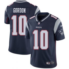Wholesale Cheap Nike Patriots #10 Josh Gordon Navy Blue Team Color Men\'s Stitched NFL Vapor Untouchable Limited Jersey