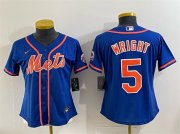 Youth New York Mets #5 David Wright Royal Cool Base Stitched Baseball Jersey Cheap Wholesale