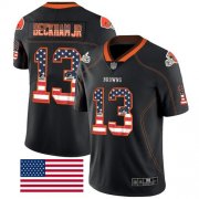 Wholesale Cheap Nike Browns #72 Eric Kush Orange Alternate Men's Stitched NFL Vapor Untouchable Limited Jersey