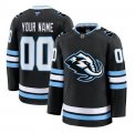 Cheap Men's Utah Mammoth ACTIVE PLAYER Custom 2025 Black Stitched Hockey Jersey