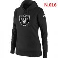 Wholesale Cheap Nike Raiders #77 Trent Brown Black Women's Stitched NFL Limited 2016 Salute to Service Jersey