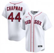 Cheap Men's Boston Red Sox #44 Aroldis Chapman White 2025 Home Limited Stitched Baseball Jersey