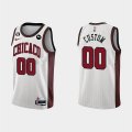 Cheap Men's Chicago Bulls Active Player Custom 2022-23 White City Edition Stitched Basketball Jersey