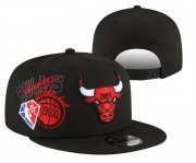 Chicago Bulls 2025 Stitched Snapback Hats 0132 Cheap Wholesale