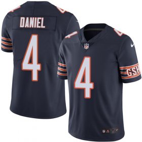 Wholesale Cheap Nike Bears #4 Chase Daniel Navy Blue Team Color Men\'s Stitched NFL Vapor Untouchable Limited Jersey