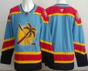 Cheap Men's Florida Panthers Blank Blue Authentic Jersey