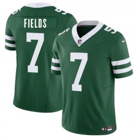 Men\'s New York Jets #7 Justin Fields Green 2025 F.U.S.E. Vapor Untouchable Limited Football Stitched Jersey Cheap