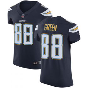 Wholesale Cheap Nike Chargers #88 Virgil Green Navy Blue Team Color Men\'s Stitched NFL Vapor Untouchable Elite Jersey