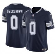 Men's Dallas Cowboys #0 DeMarvion Overshown Navy 2025 F.U.S.E. Draft Vapor Untouchable Limited Football Stitched Jersey Cheap