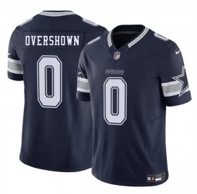 Men\'s Dallas Cowboys #0 DeMarvion Overshown Navy 2025 F.U.S.E. Draft Vapor Untouchable Limited Football Stitched Jersey Cheap
