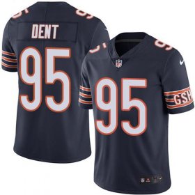 Wholesale Cheap Nike Bears #95 Richard Dent Navy Blue Team Color Men\'s Stitched NFL Vapor Untouchable Limited Jersey