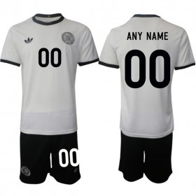 Men\'s Germany Custom White 2025 Home Soccer Jersey Suit