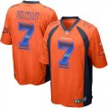 Wholesale Cheap Nike Broncos #7 John Elway Orange Team Color Men's Stitched NFL Limited Strobe Jersey