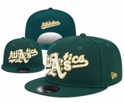 Oakland Athletics 2025 Stitched Snapback Hats 009 Cheap Wholesale