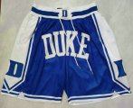 Cheap Men's Duke Blue Devils Blue Just Don Shorts