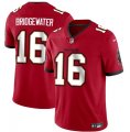 Men's Tampa Bay Buccaneers #16 Teddy Bridgewater Red Vapor Limited Football Stitched Jersey Cheap Wholesale