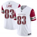 Cheap Men's Washington Commanders #83 Jaylin Lane White 2025 Draft F.U.S.E. Vapor Limited Football Stitched Jersey