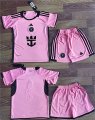 Youth Inter Miami CF Custom Pink Soccer Jersey Suit Cheap Wholesale