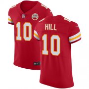 Wholesale Cheap Nike Chiefs #10 Tyreek Hill Red Team Color Men's Stitched NFL Vapor Untouchable Elite Jersey