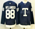Cheap Men's Toronto Maple Leafs #88 William Nylander Navy Heritage Classic Stitched Authentic Jersey