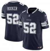 Cheap Men's Dallas Cowboys #52 Tyler Booker Navy 2025 F.U.S.E. Draft Vapor Untouchable Limited Football Stitched Jersey